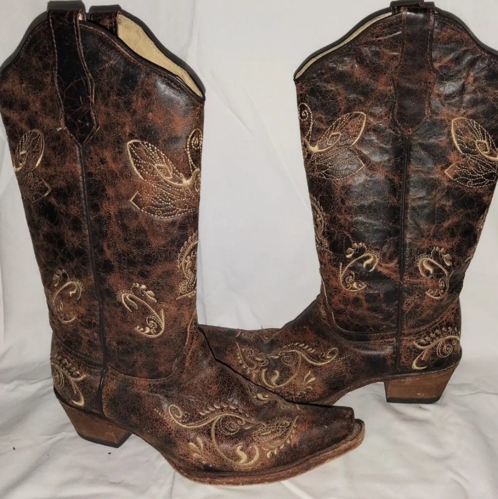 Circle G Dragonfly Boots